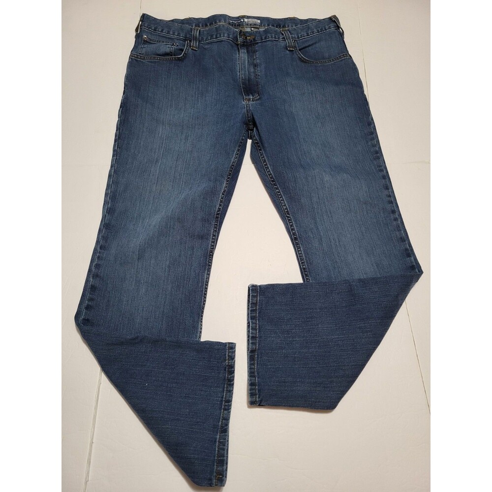 Carhartt Relaxed Fit Jeans 40x30 Blue Denim Utility Workwear Pants
